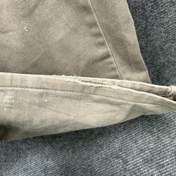 Riders By Lee Jeans Mens 44 Tan Beige Stretch Western Casual Denim Designer Zip - Picture 5 of 15